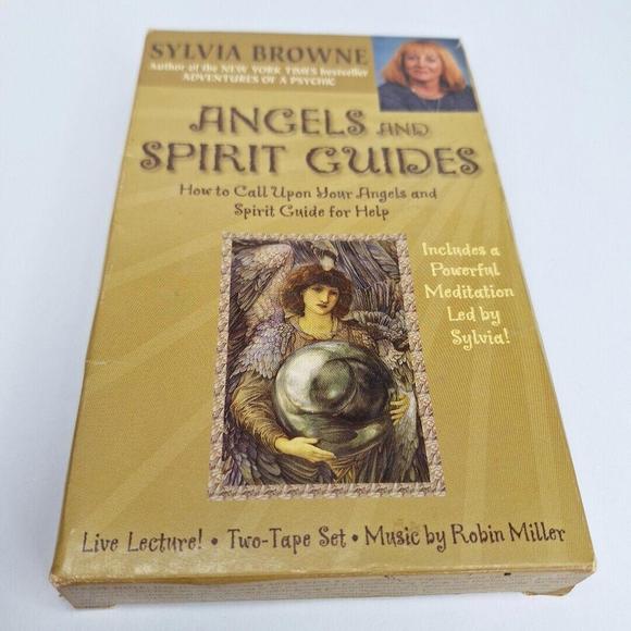 Angels and Spirit Guides 1999 Cassette Two Tape Set Audiobook Sylvia Browne - Picture 1 of 4